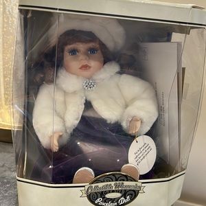 Collectible Memories Genuine Porcelain Doll ( Alexia)
